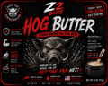 Z2 Hog Butter - 6oz Jar